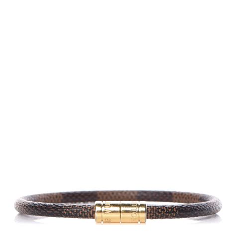 louis vuitton keep it bracelet|louis vuitton damier ebene bracelet.